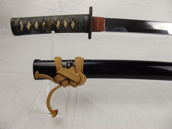 Circa 1380-1420 Japanese Wakizashi Sword and Scabbard - Image 11