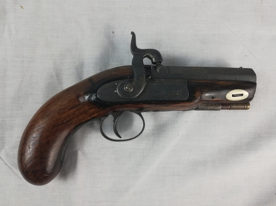 C1830-50 Rare London Made Musket Bore Manstopper Pistol
