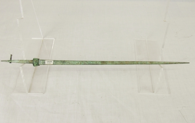 Circa 1000 to 500 Bronze Luristan Javelin Head