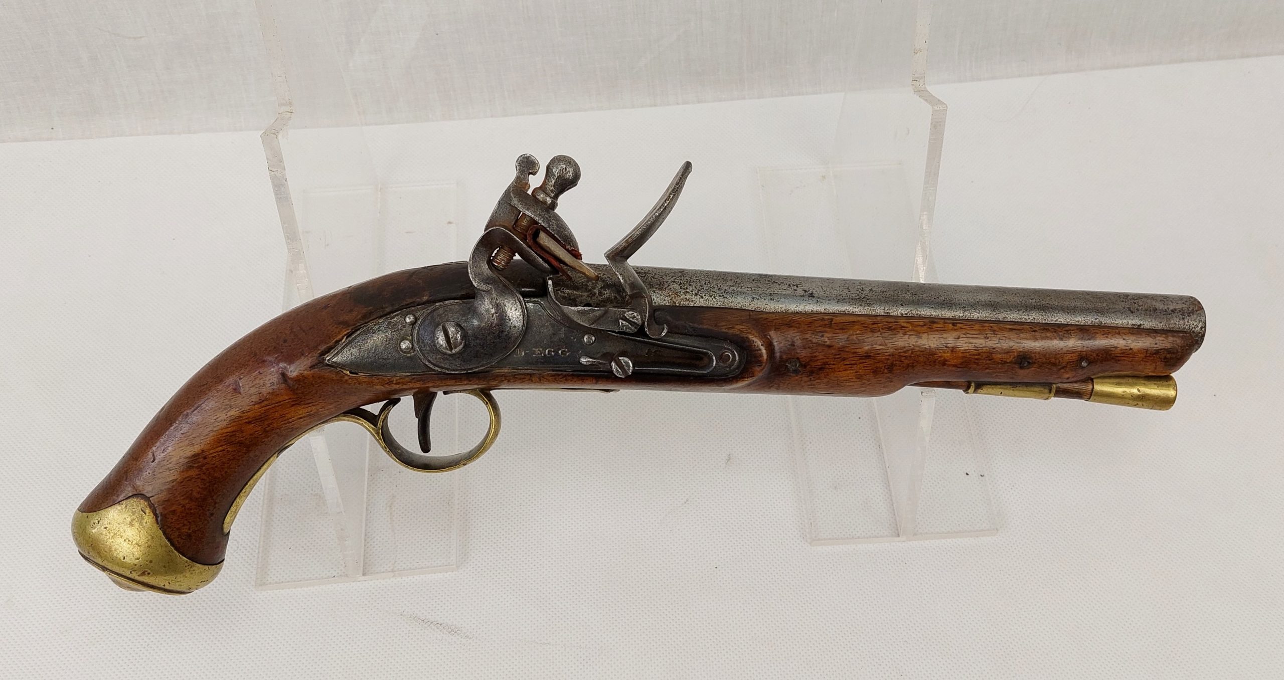 Circa 1790’s Dragoon Pistol By Durs Egg