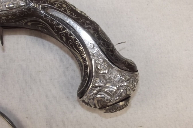 Circa 1800 Brace Of Silver Mounted Egyptian Flintlock Pistols - Image 18