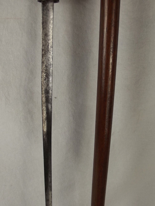 Circa 1800 Georgian Smallsword Staff Swordstick - Image 3