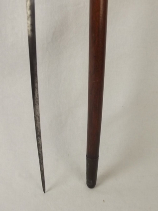 Circa 1800 Georgian Smallsword Staff Swordstick - Image 4