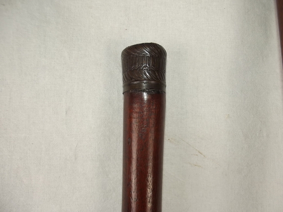 Circa 1800 Georgian Smallsword Staff Swordstick - Image 8