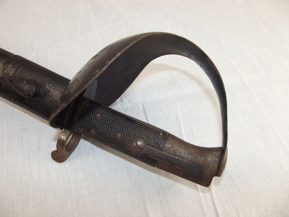 Circa 1850's Enfield Naval Sword Bayonet and scabbard - Image 11