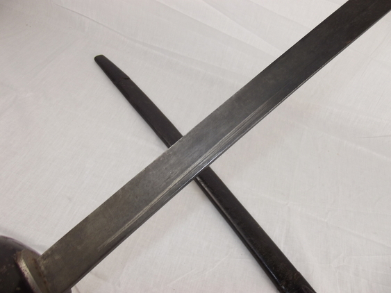 Circa 1850's Enfield Naval Sword Bayonet and scabbard - Image 13