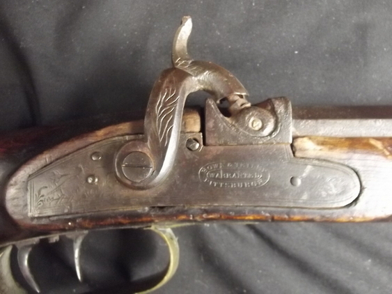 Circa 1860 Kentucky Long Rifle Muzzleloader .5 - Image 15