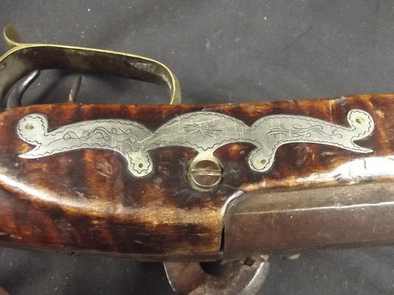 Circa 1860 Kentucky Long Rifle Muzzleloader .5 - Image 3