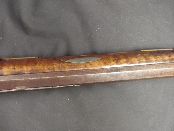 Circa 1860 Kentucky Long Rifle Muzzleloader .5 - Image 5