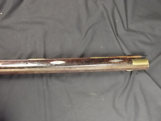 Circa 1860 Kentucky Long Rifle Muzzleloader .5 - Image 6