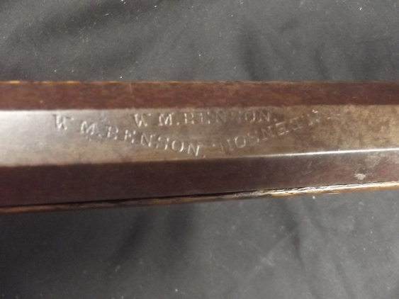 Circa 1860 Kentucky Long Rifle Muzzleloader .5 - Image 7