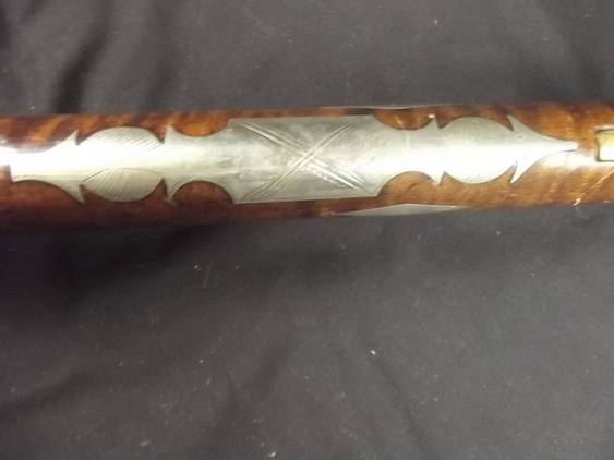 Circa 1860 Kentucky Long Rifle Muzzleloader .5 - Image 9