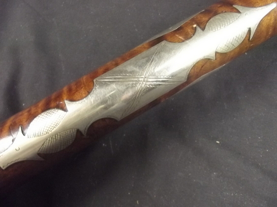 Circa 1860 Kentucky Long Rifle Muzzleloader .5 - Image 10