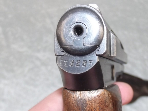 Deactivated M1914 Mauser Pistol And Original Holster - Image 13
