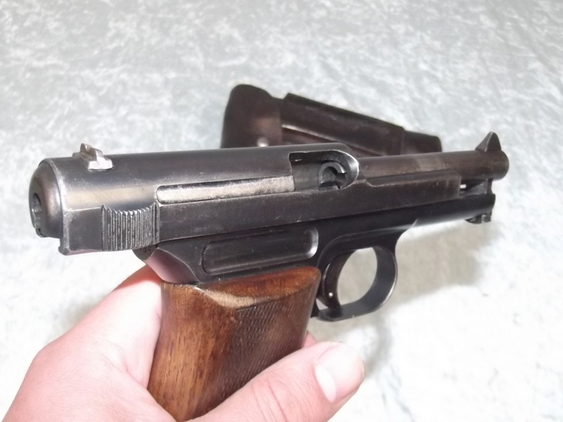 Deactivated M1914 Mauser Pistol And Original Holster - Image 17