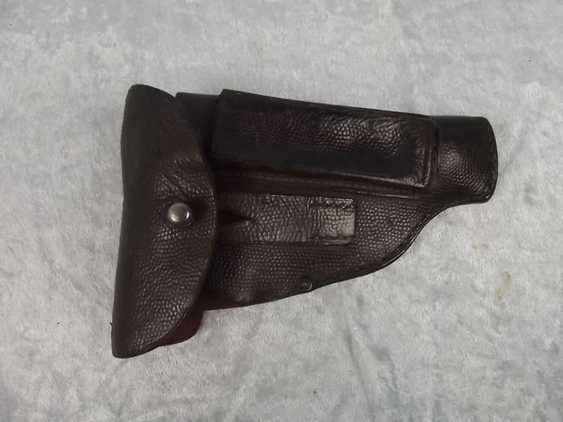 Deactivated M1914 Mauser Pistol And Original Holster - Image 19