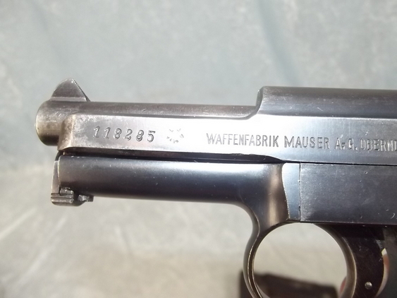 Deactivated M1914 Mauser Pistol And Original Holster - Image 11