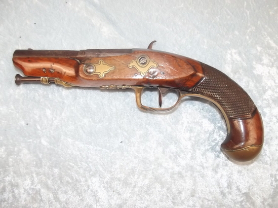 Early 19th Century Percussion Pocket Pistol - Image 9
