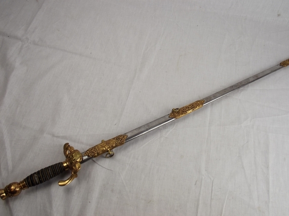 Early 20th century American Patriarchs Militant Fraternal Order Sword