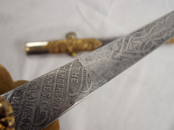 Early 20th century American Patriarchs Militant Fraternal Order Sword - Image 8