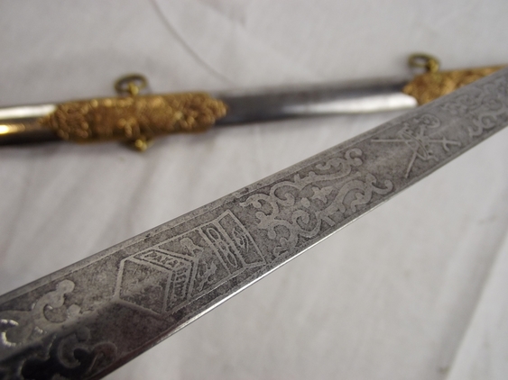 Early 20th century American Patriarchs Militant Fraternal Order Sword - Image 9