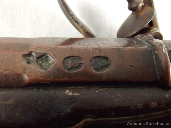 Early British Flintlock Bronze Barrelled Blunderbuss - Image 2