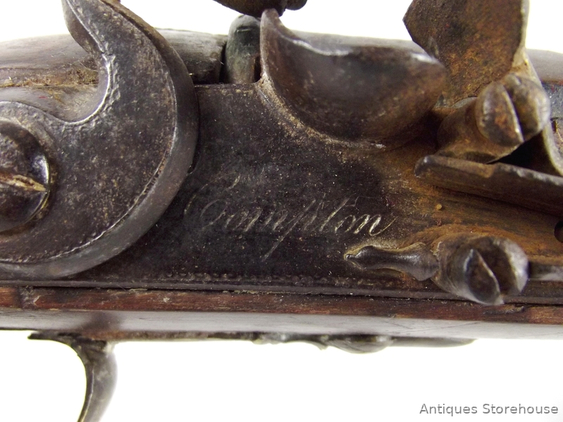 Early British Flintlock Bronze Barrelled Blunderbuss - Image 13