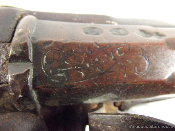 Early British Flintlock Bronze Barrelled Blunderbuss - Image 14