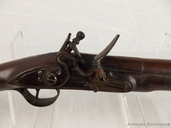 Early British Flintlock Bronze Barrelled Blunderbuss - Image 4
