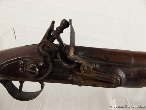 Early British Flintlock Bronze Barrelled Blunderbuss - Image 5