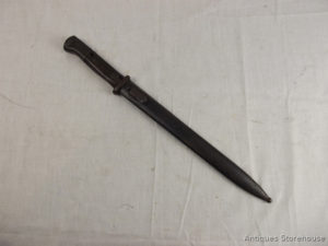 Early WW1 German Gew98 Bayonet With Serial Number And Scabbard