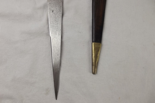 English Civil War Era Plug Bayonet Formed In The Romance Style - Image 4