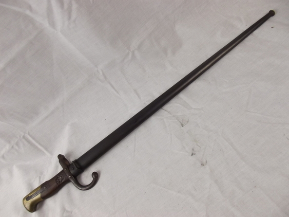 Excellent Fusil Gras Modèle 1874 M80 Sword Bayonet #3