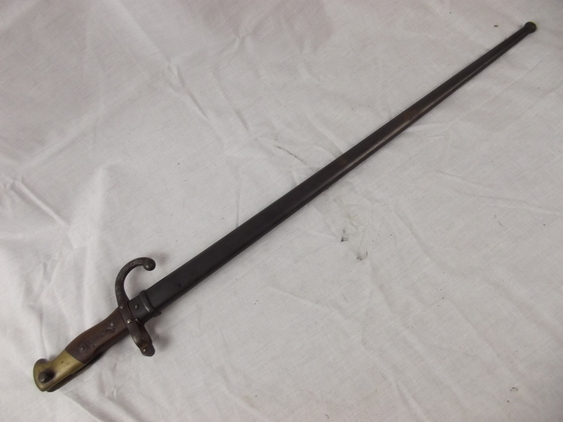 Excellent Fusil Gras Modèle 1874 M80 Sword Bayonet #3 - Image 18