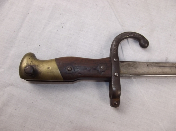 Excellent Fusil Gras Modèle 1874 M80 Sword Bayonet #3 - Image 3