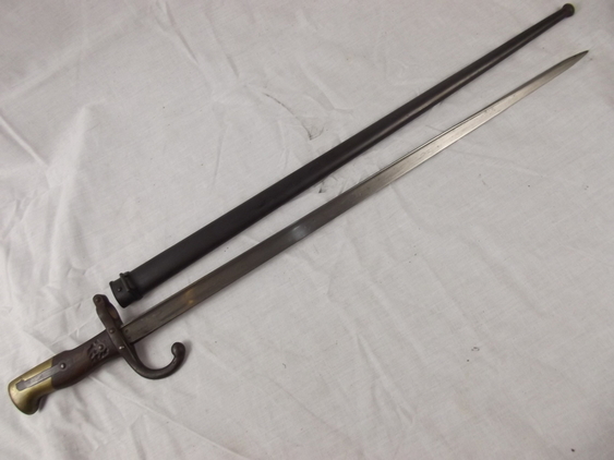 Excellent Fusil Gras Modèle 1874 M80 Sword Bayonet #3 - Image 20