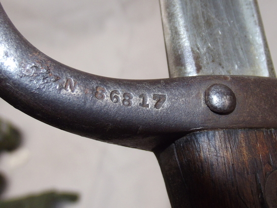 Excellent Fusil Gras Modèle 1874 M80 Sword Bayonet #3 - Image 5