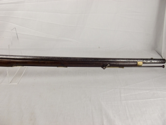 First India Pattern 39` Brown Bess Flintlock Musket Irish Reymarks c. 1796-1800 - Image 5