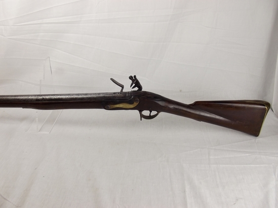 First India Pattern 39` Brown Bess Flintlock Musket Irish Reymarks c. 1796-1800 - Image 6