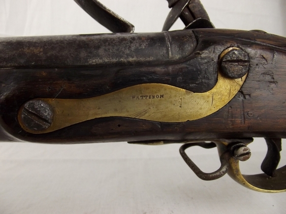 First India Pattern 39` Brown Bess Flintlock Musket Irish Reymarks c. 1796-1800 - Image 8