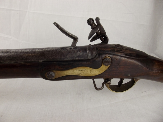 First India Pattern 39` Brown Bess Flintlock Musket Irish Reymarks c. 1796-1800 - Image 12