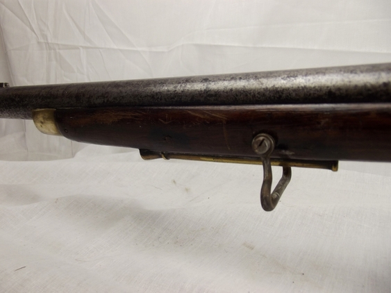 First India Pattern 39` Brown Bess Flintlock Musket Irish Reymarks c. 1796-1800 - Image 11