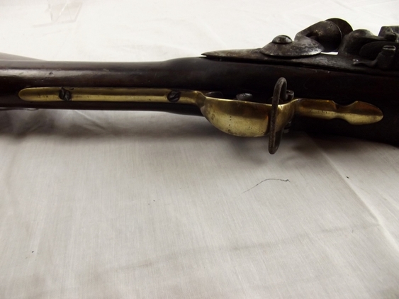 First India Pattern 39` Brown Bess Flintlock Musket Irish Reymarks c. 1796-1800 - Image 16