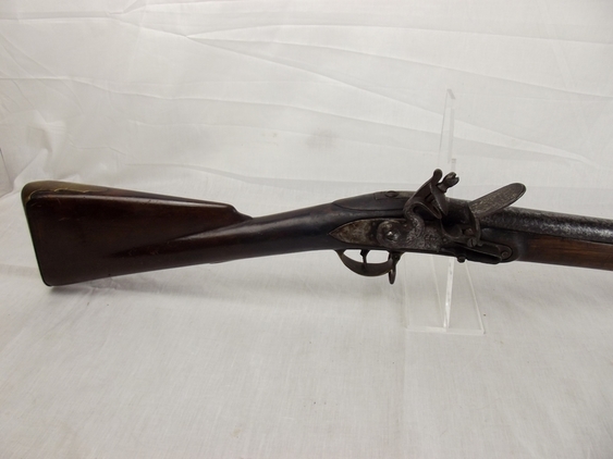 First India Pattern 39` Brown Bess Flintlock Musket Irish Reymarks c. 1796-1800 - Image 3