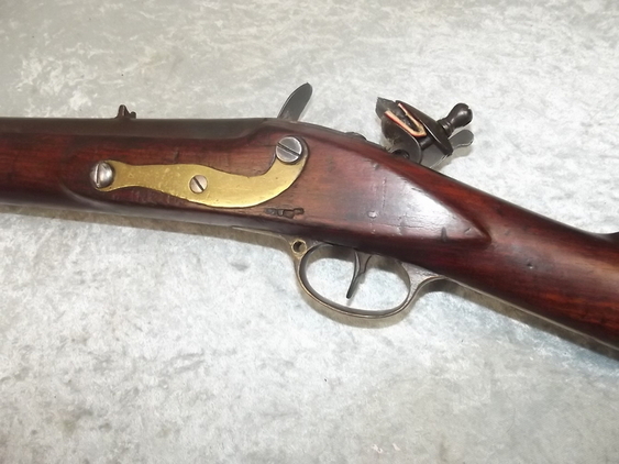 First Indian Pattern Brown Bess Flintlock Musket And Bayonet - Image 11