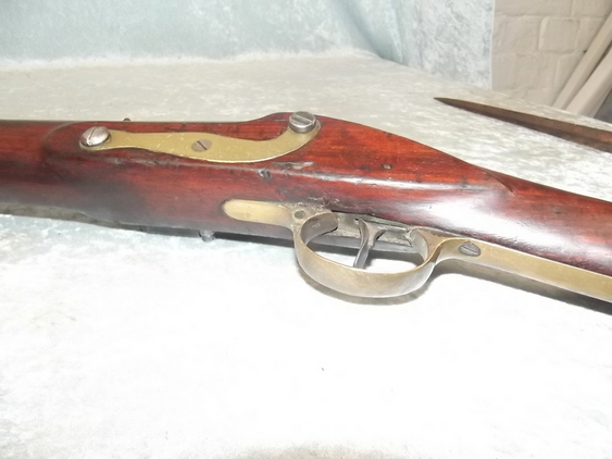First Indian Pattern Brown Bess Flintlock Musket And Bayonet - Image 12