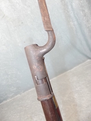First Indian Pattern Brown Bess Flintlock Musket And Bayonet - Image 25