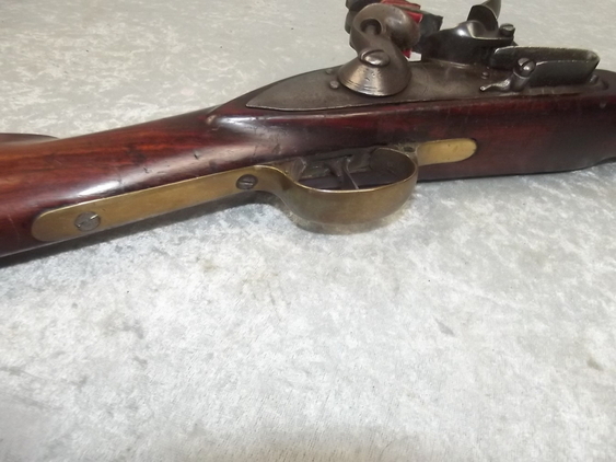 First Indian Pattern Brown Bess Flintlock Musket And Bayonet - Image 30