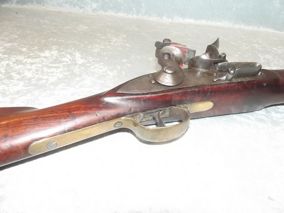 First Indian Pattern Brown Bess Flintlock Musket And Bayonet - Image 31