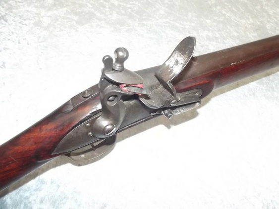 First Indian Pattern Brown Bess Flintlock Musket And Bayonet - Image 32